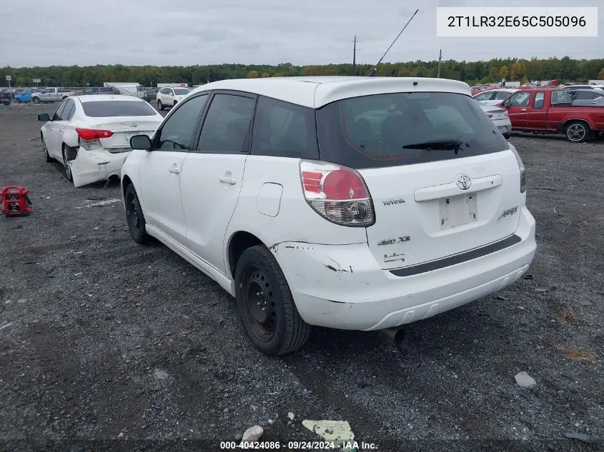 2T1LR32E65C505096 2005 Toyota Matrix Xr