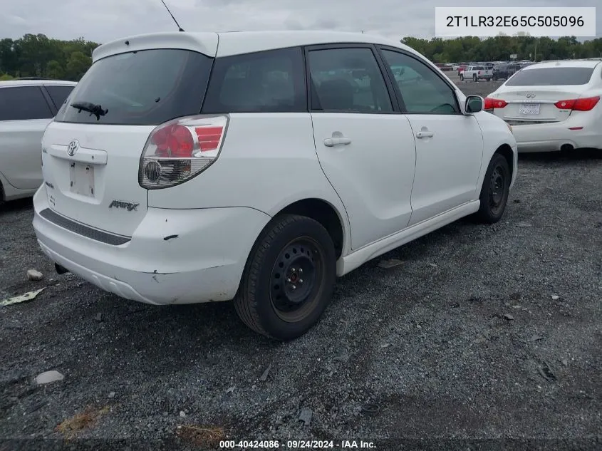 2T1LR32E65C505096 2005 Toyota Matrix Xr