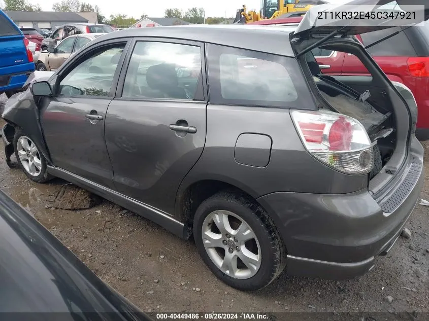 2T1KR32E45C347921 2005 Toyota Matrix Xr