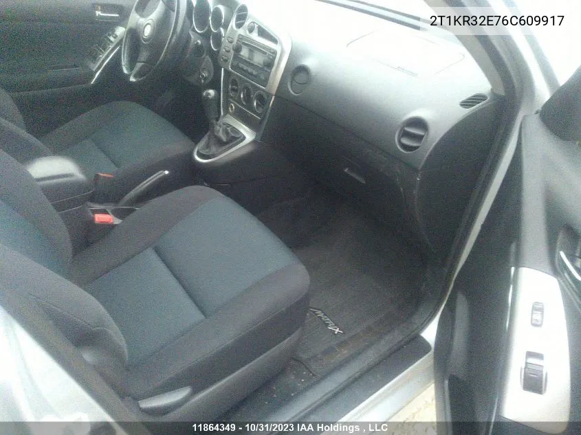 2T1KR32E76C609917 2006 Toyota Corolla Matrix Xr