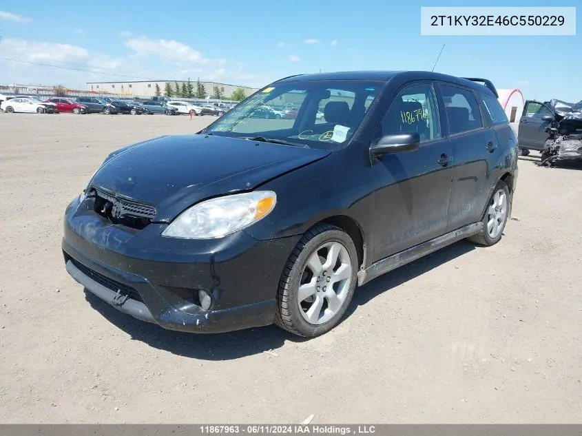 2T1KY32E46C550229 2006 Toyota Matrix Xrs