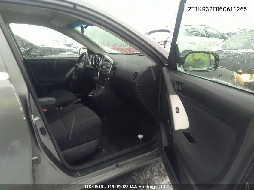 2T1KR32E06C611265 2006 Toyota Matrix Xr/Xrs