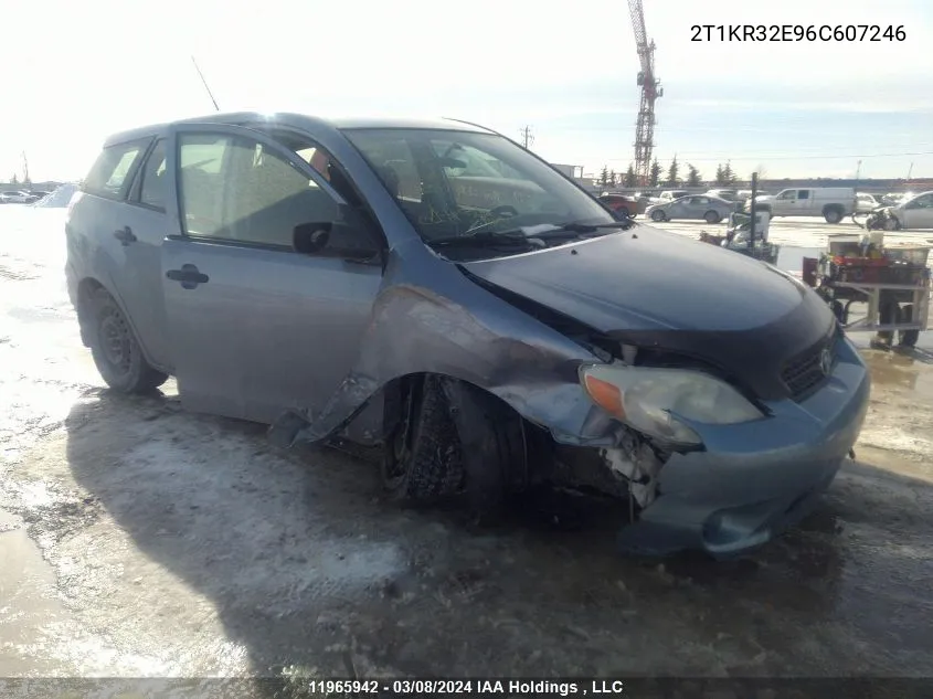 2T1KR32E96C607246 2006 Toyota Matrix Wagon