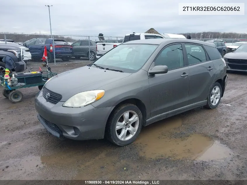 2T1KR32E06C620662 2006 Toyota Matrix Xr/Xrs