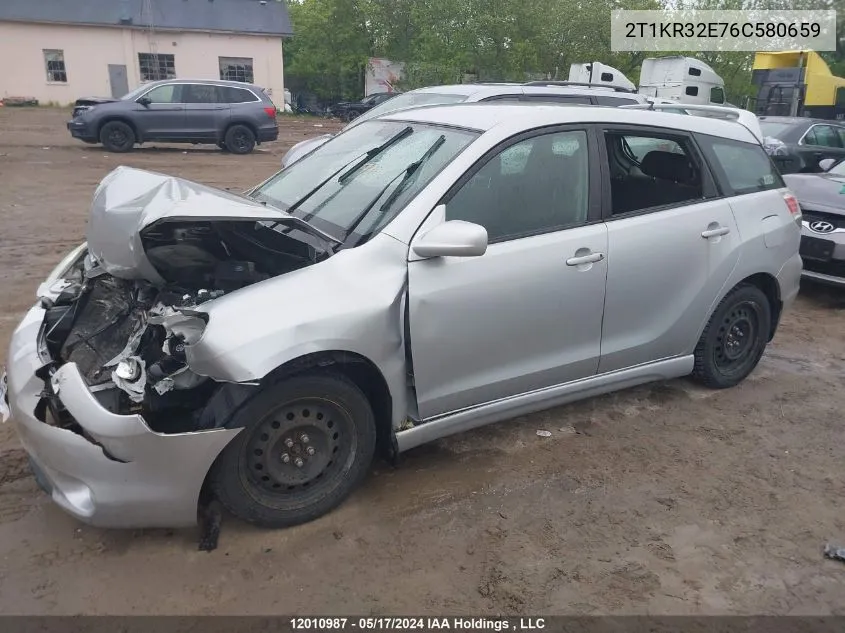 2T1KR32E76C580659 2006 Toyota Matrix Wagon