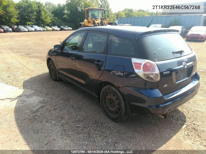 2T1KR32E46C567268 2006 Toyota Corolla Matrix Xr