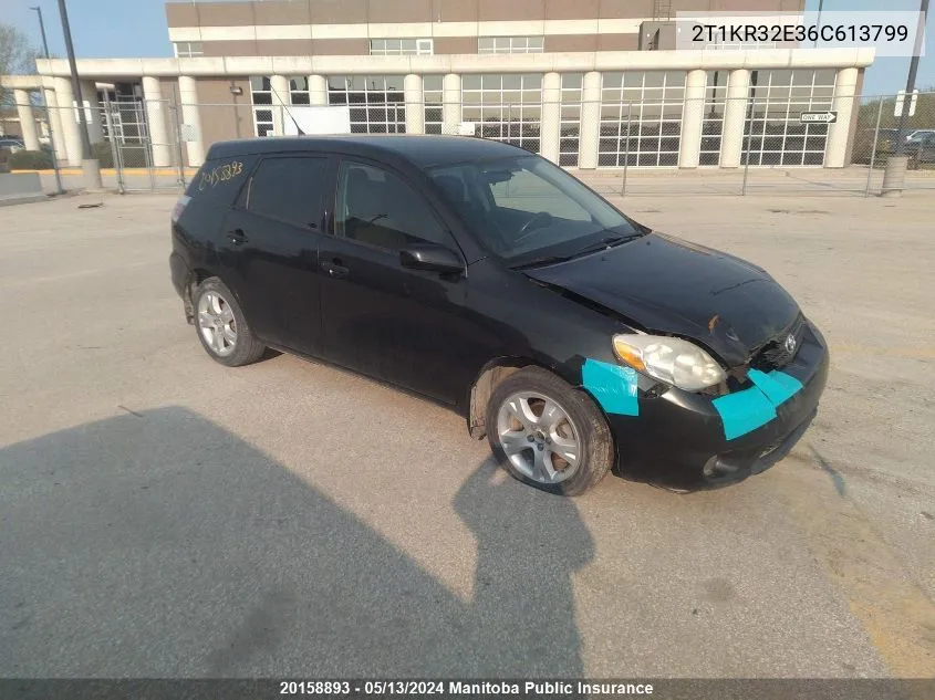 2T1KR32E36C613799 2006 Toyota Matrix Xr