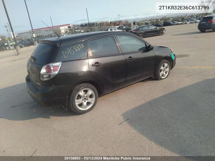 2T1KR32E36C613799 2006 Toyota Matrix Xr