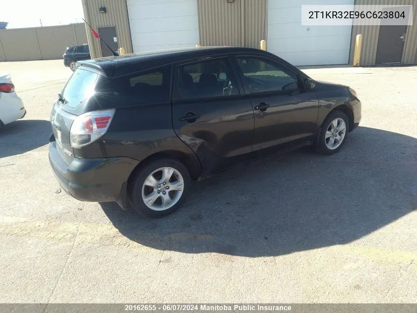 2T1KR32E96C623804 2006 Toyota Matrix