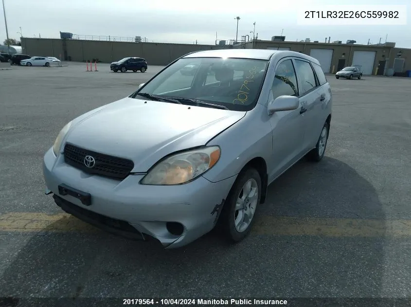 2T1LR32E26C559982 2006 Toyota Matrix