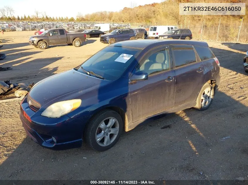 2T1KR32E46C616050 2006 Toyota Matrix Std/Xr