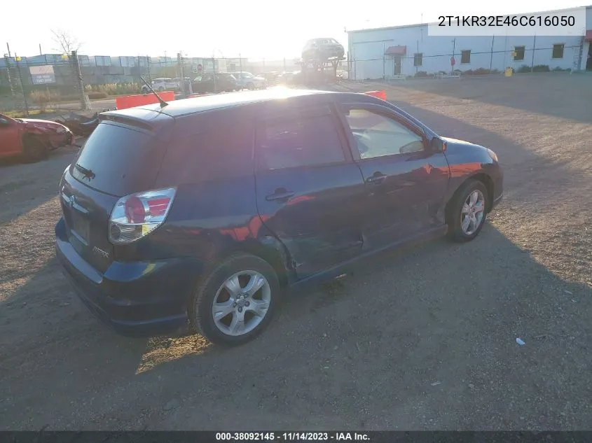 2T1KR32E46C616050 2006 Toyota Matrix Std/Xr