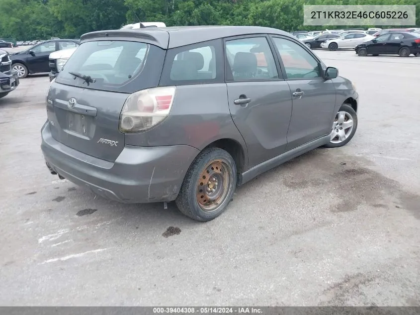 2T1KR32E46C605226 2006 Toyota Matrix Xr