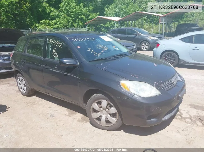 2006 Toyota Matrix VIN: 2T1KR32E96C623768 Lot: 39470772