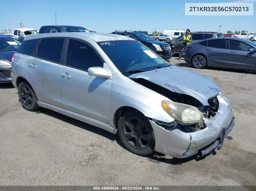 2T1KR32E56C570213 2006 Toyota Matrix Xr