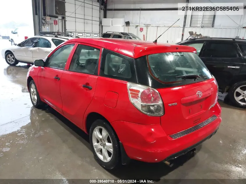 2T1KR32E36C585406 2006 Toyota Matrix