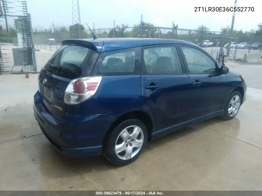 2T1LR30E36C552770 2006 Toyota Matrix Xr