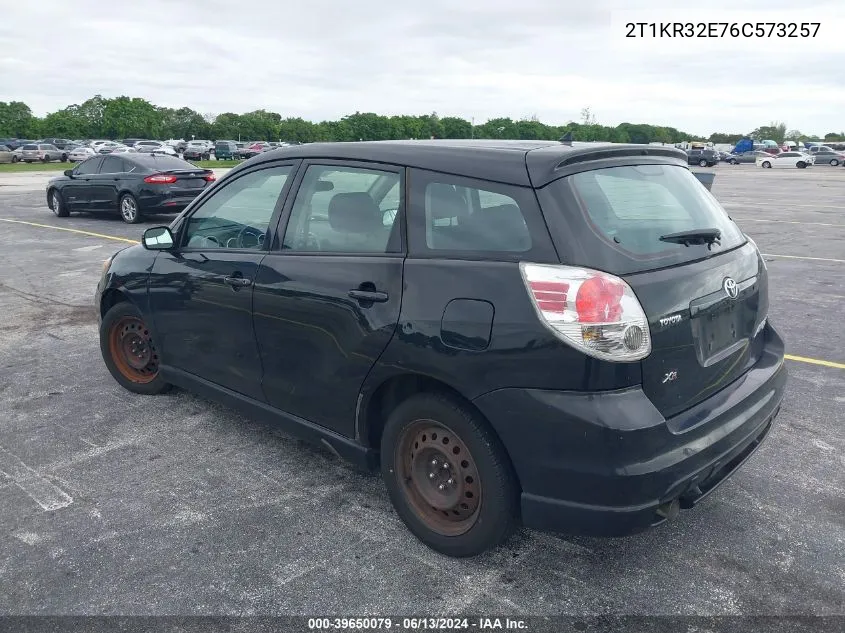 2T1KR32E76C573257 2006 Toyota Matrix Xr