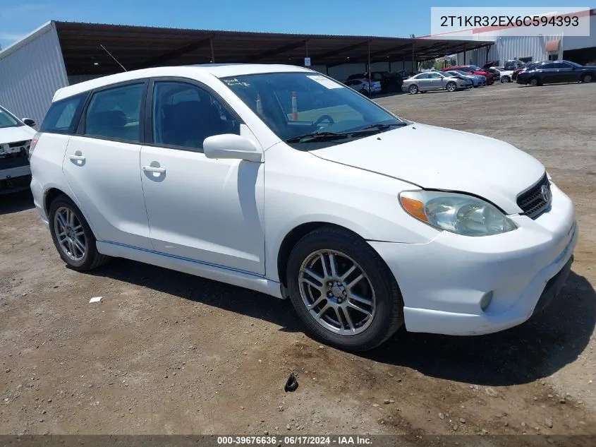 2T1KR32EX6C594393 2006 Toyota Matrix Xr