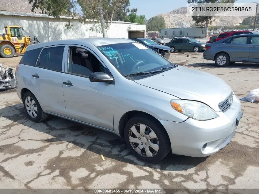 2006 Toyota Matrix VIN: 2T1KR32E56C590865 Lot: 39682455