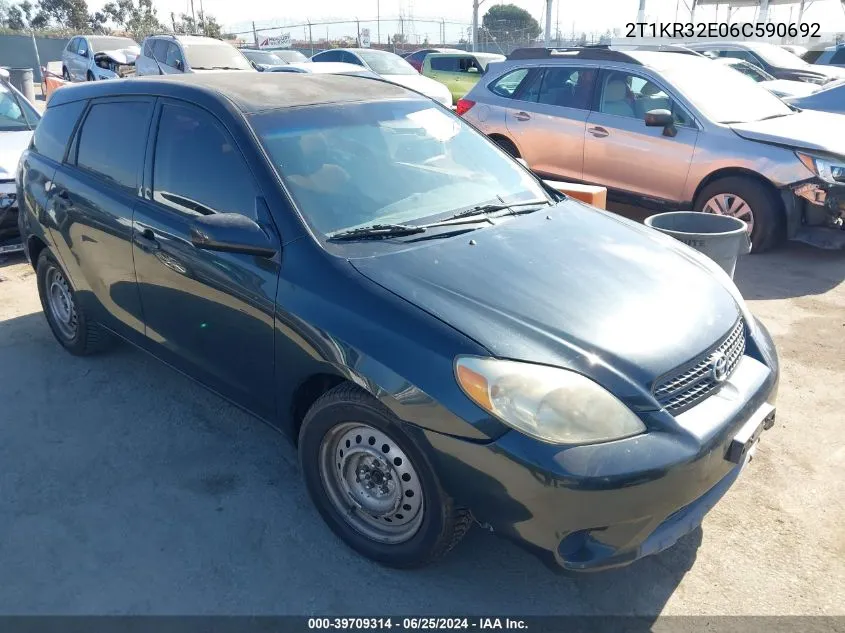 2T1KR32E06C590692 2006 Toyota Matrix