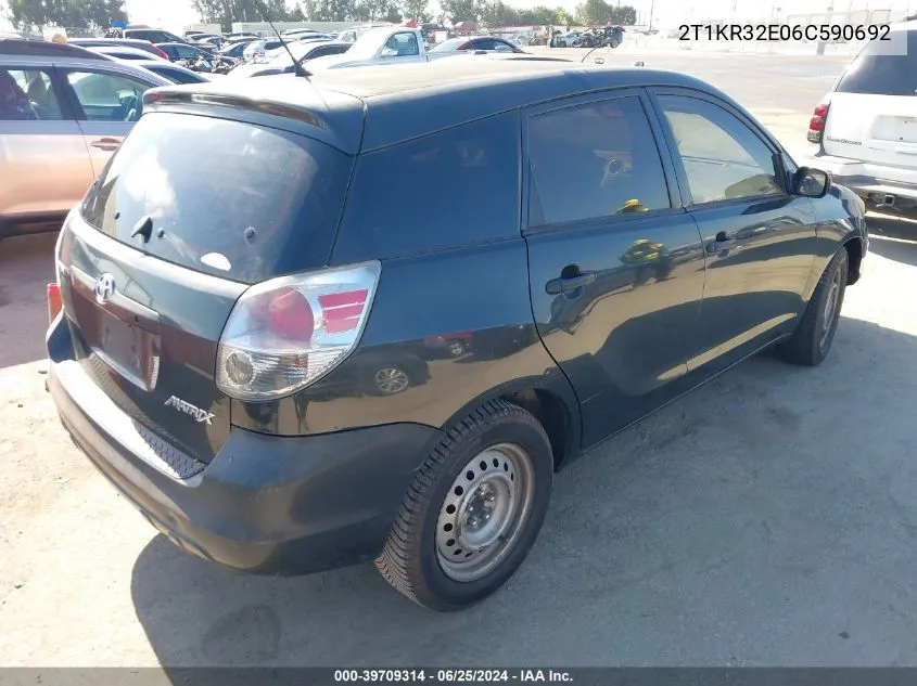 2T1KR32E06C590692 2006 Toyota Matrix