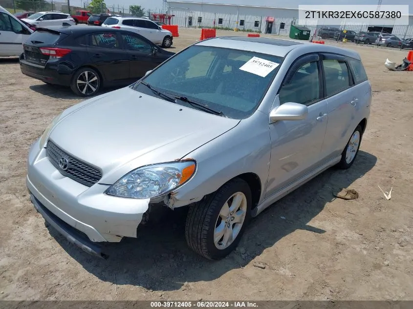 2T1KR32EX6C587380 2006 Toyota Matrix Xr