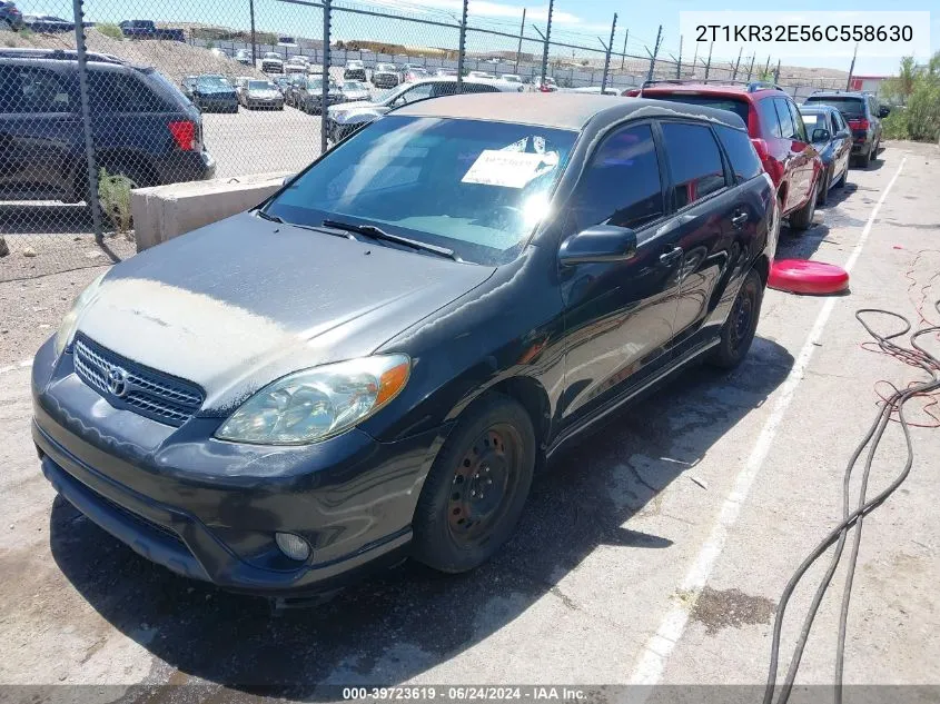 2006 Toyota Matrix Xr VIN: 2T1KR32E56C558630 Lot: 39723619