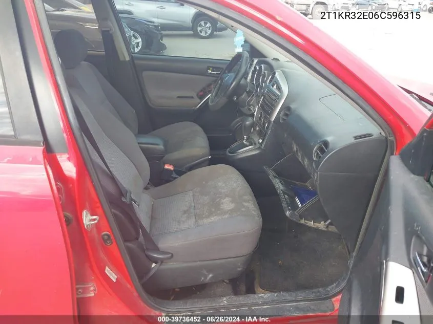 2T1KR32E06C596315 2006 Toyota Matrix Xr