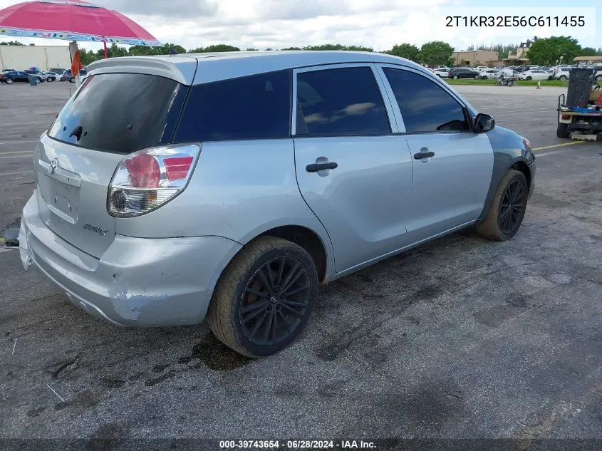 2T1KR32E56C611455 2006 Toyota Matrix