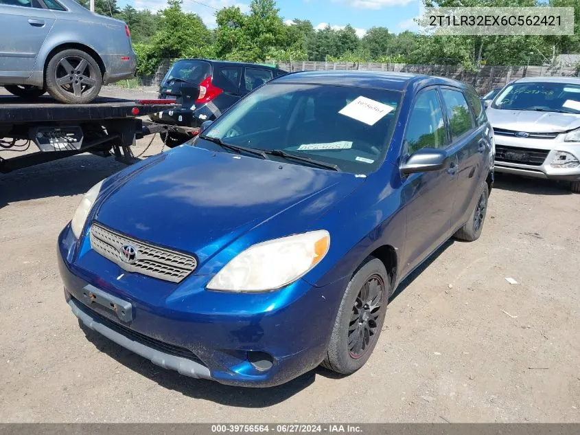 2T1LR32EX6C562421 2006 Toyota Matrix