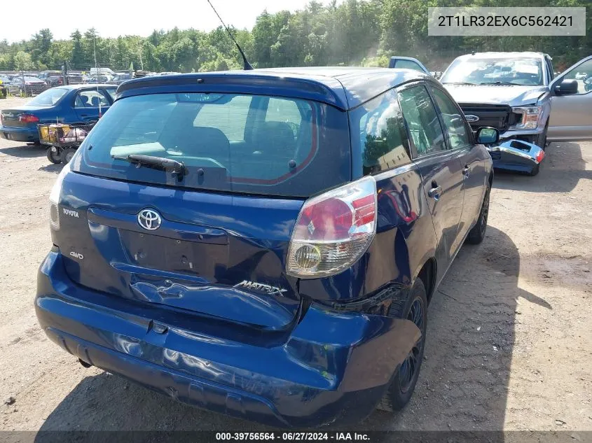 2T1LR32EX6C562421 2006 Toyota Matrix