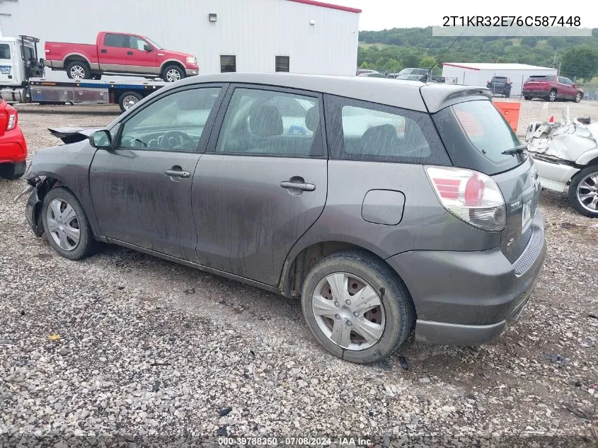 2T1KR32E76C587448 2006 Toyota Matrix Xr