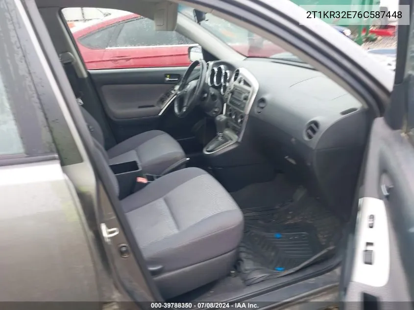 2T1KR32E76C587448 2006 Toyota Matrix Xr