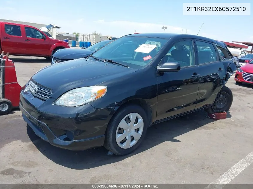 2T1KR32EX6C572510 2006 Toyota Matrix