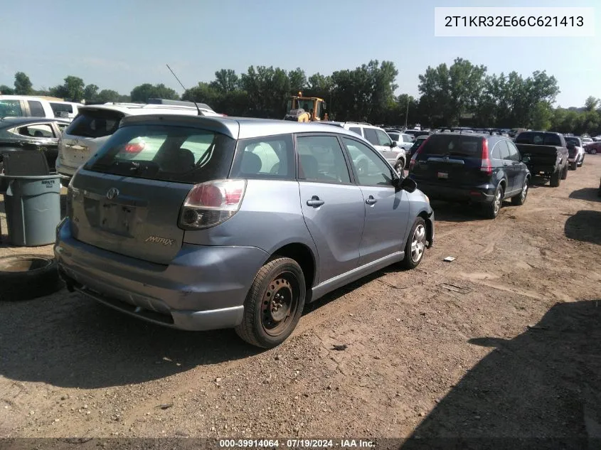 2T1KR32E66C621413 2006 Toyota Matrix Xr