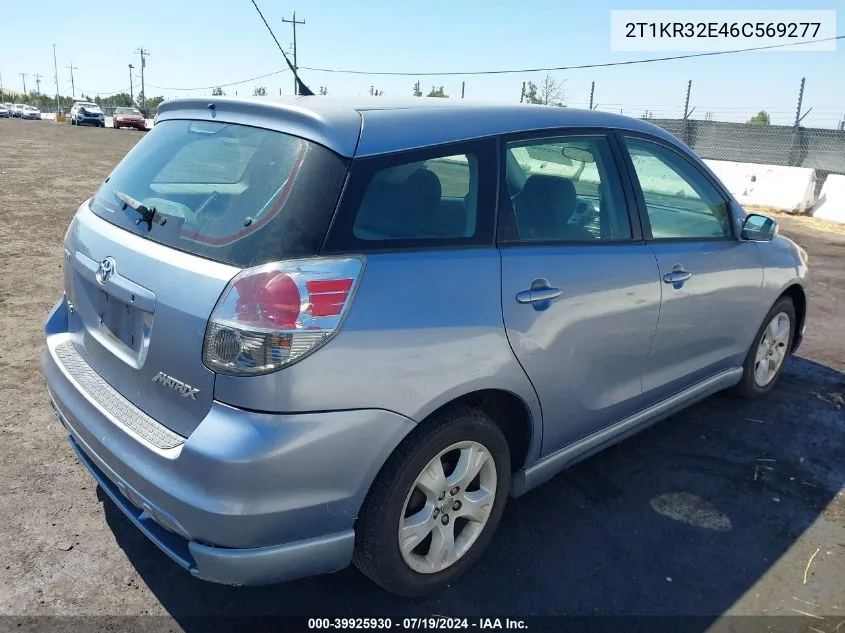 2T1KR32E46C569277 2006 Toyota Matrix Xr