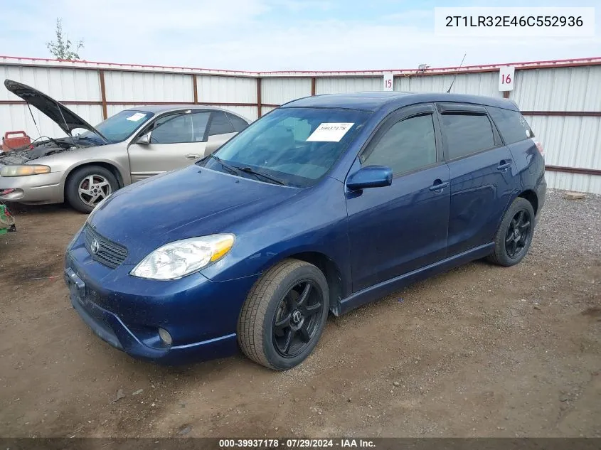 2T1LR32E46C552936 2006 Toyota Matrix Xr