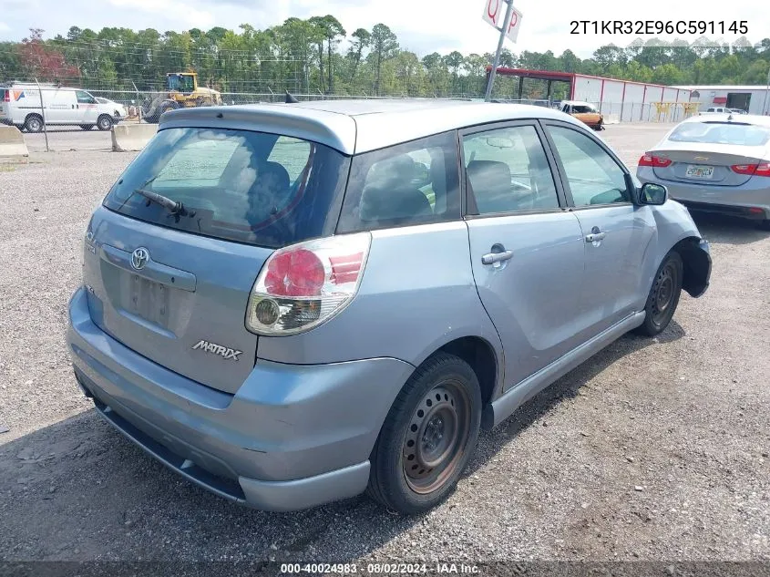 2T1KR32E96C591145 2006 Toyota Matrix Xr