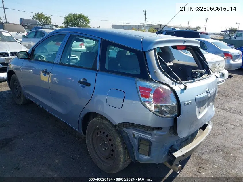 2T1KR32E06C616014 2006 Toyota Matrix