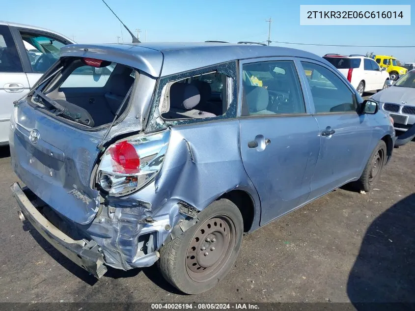 2T1KR32E06C616014 2006 Toyota Matrix