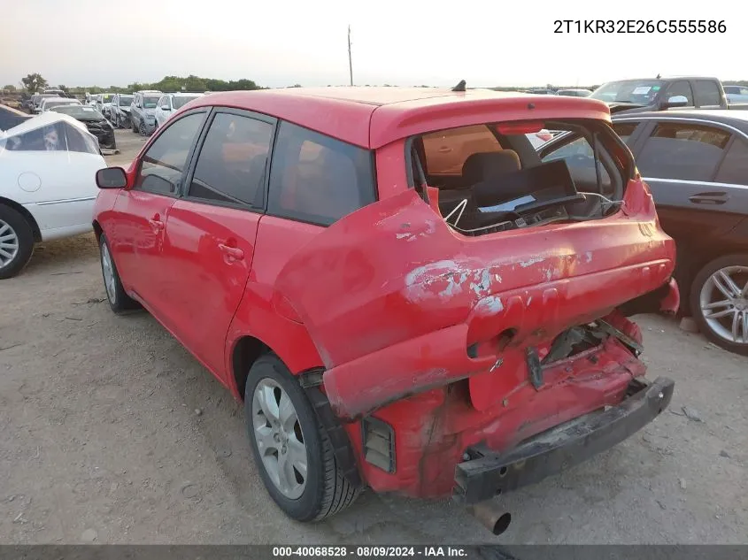 2T1KR32E26C555586 2006 Toyota Matrix Xr