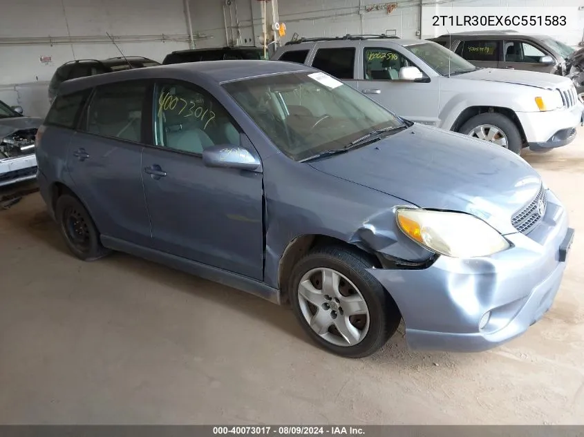 2T1LR30EX6C551583 2006 Toyota Matrix Xr