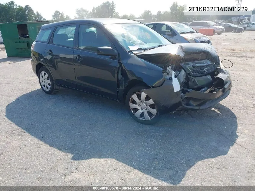 2T1KR32E16C601229 2006 Toyota Matrix