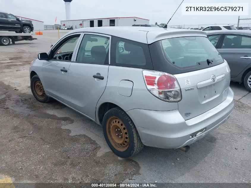 2T1KR32E96C579271 2006 Toyota Matrix Xr