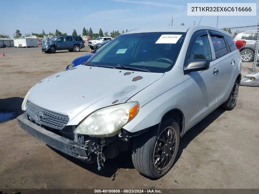 2T1KR32EX6C616666 2006 Toyota Matrix