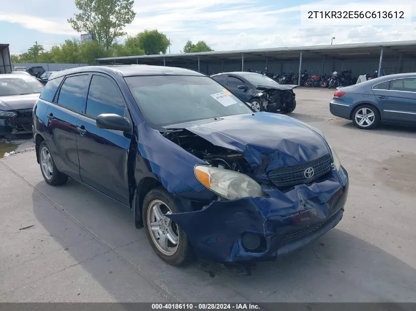 2T1KR32E56C613612 2006 Toyota Matrix