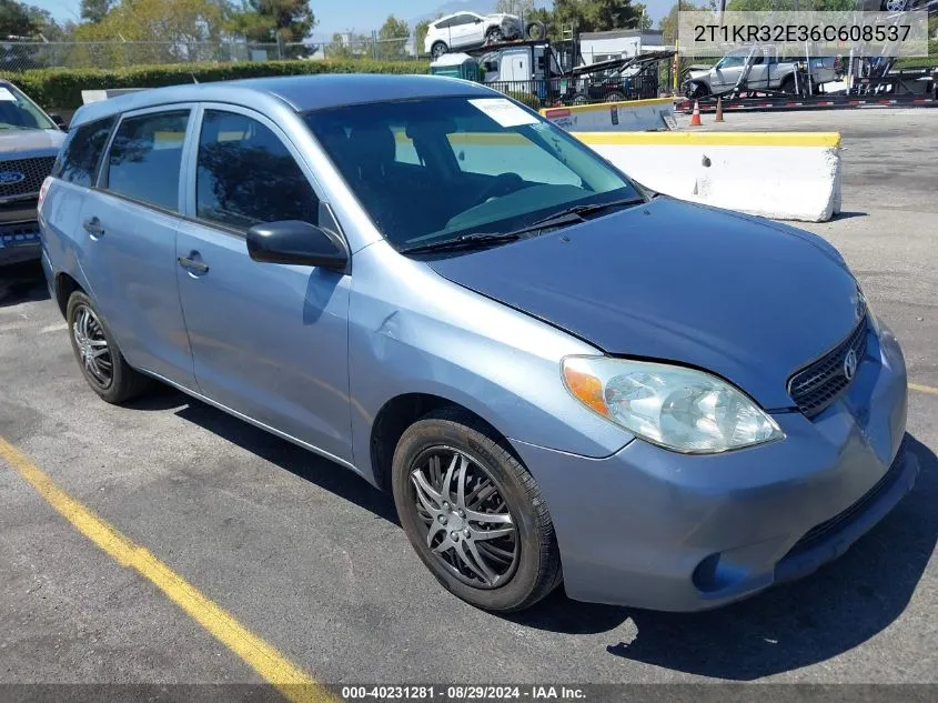 2T1KR32E36C608537 2006 Toyota Matrix