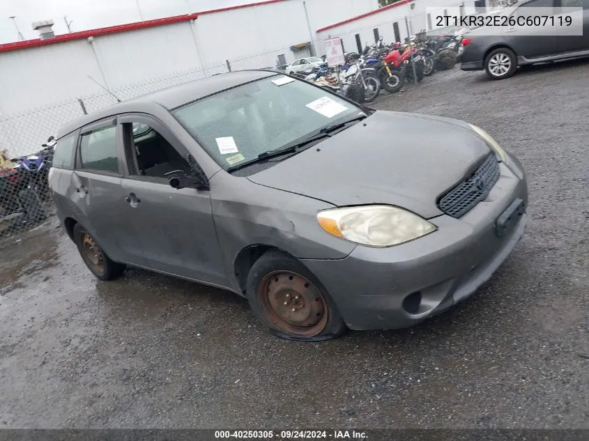 2T1KR32E26C607119 2006 Toyota Matrix