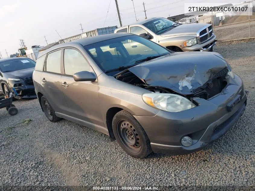 2T1KR32EX6C610107 2006 Toyota Matrix Xr